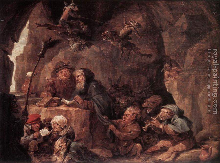 David Teniers The Younger : Temptation Of St Anthony